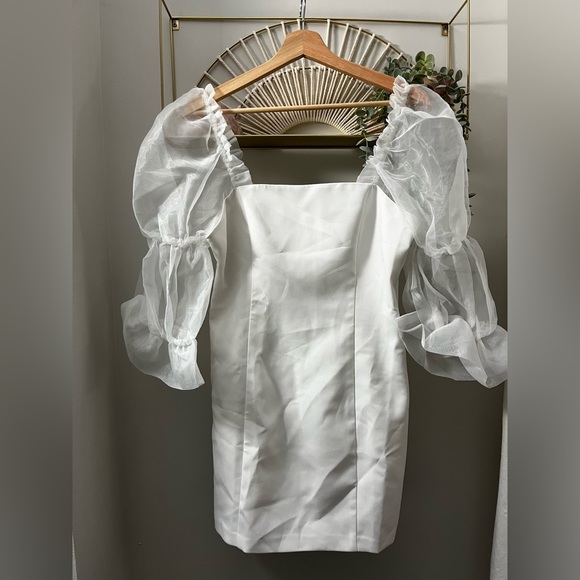 REVOLVE Amanda Uprichard Tia Mini Dress Size L - Picture 4 of 7